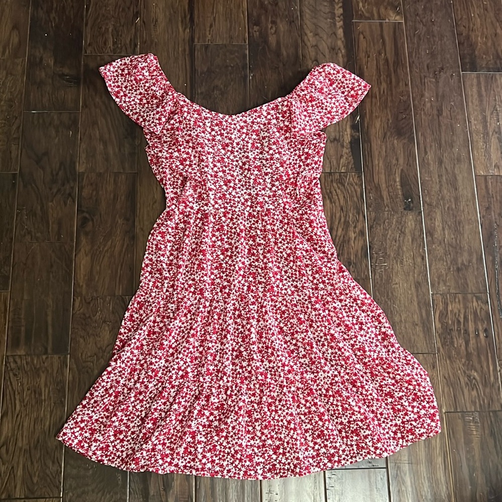 Off the shoulder Floral Dress